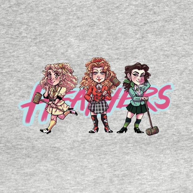 Heathers chibi design by Mordred's Crown